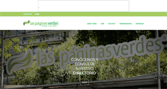Desktop Screenshot of laspaginasverdes.com